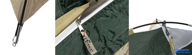 چادر مسافرتی اتوماتیک دولایه fit t33