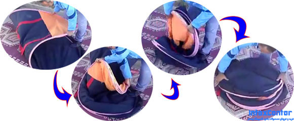 روش نصب و راه اندازی چادر مسافرتی 10 نفره