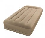 تخت بادی یک نفره کوتاه کِرِم