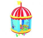 کلبه بادی کودک با توپ رنگی