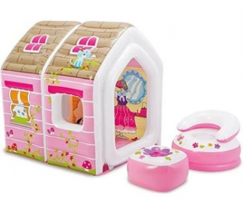 خانه بادی کودک پرنسسی دو تکه